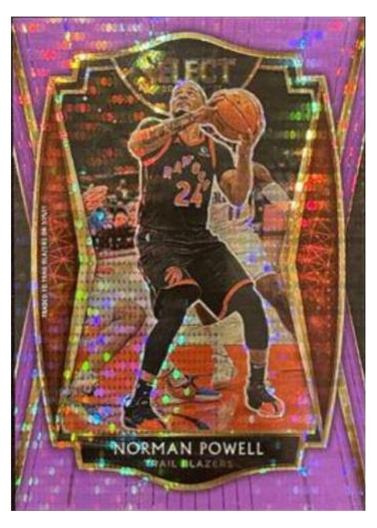 2020-21 Panini Select Base Set Norman Powell #147 card