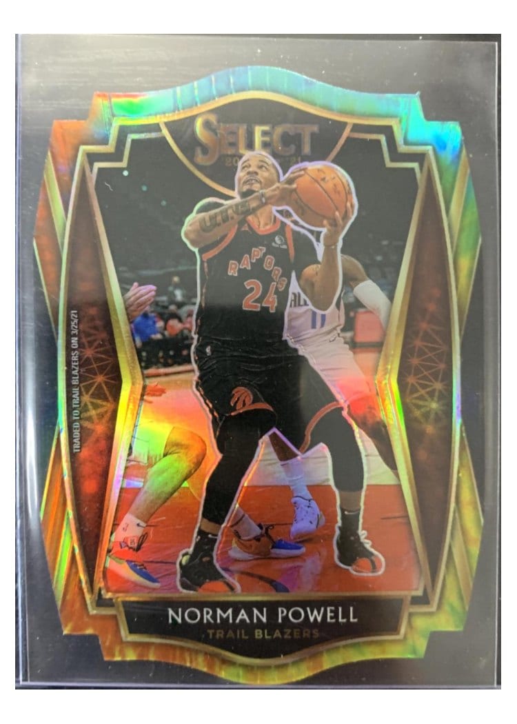 2020-21 Panini Select Base Set Norman Powell #147 card