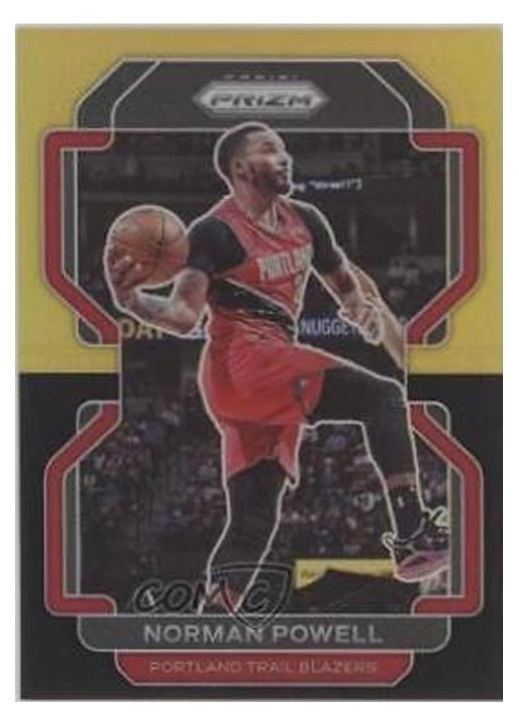 2021-22 Panini Prizm Base Set Norman Powell #119 card