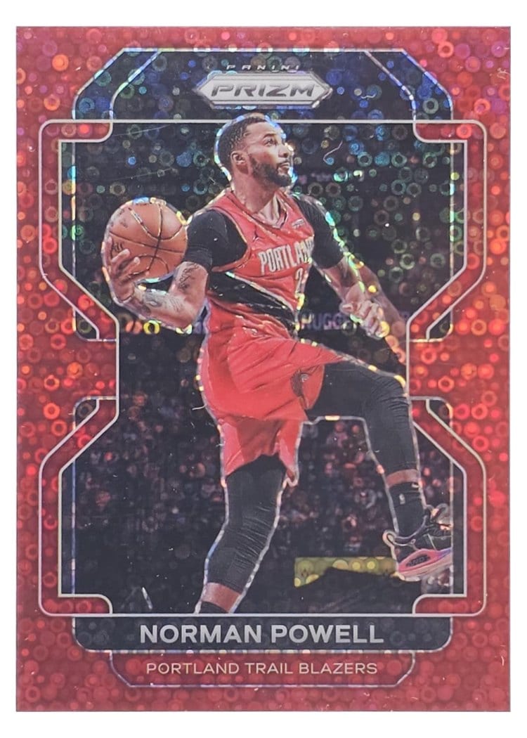 2021-22 Panini Prizm Base Set Norman Powell #119 card