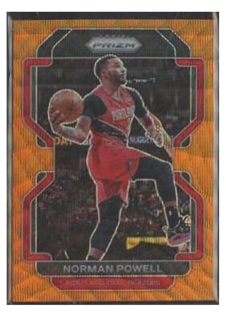 2021-22 Panini Prizm Base Set Norman Powell #119 card
