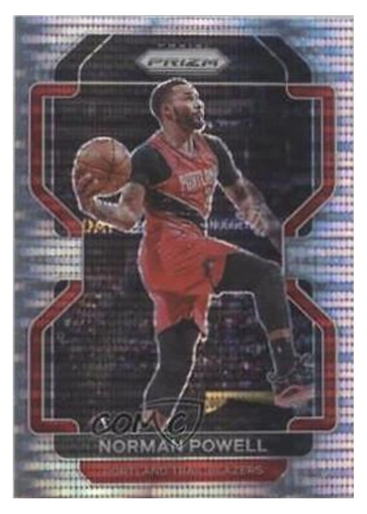 2021-22 Panini Prizm Base Set Norman Powell #119 card