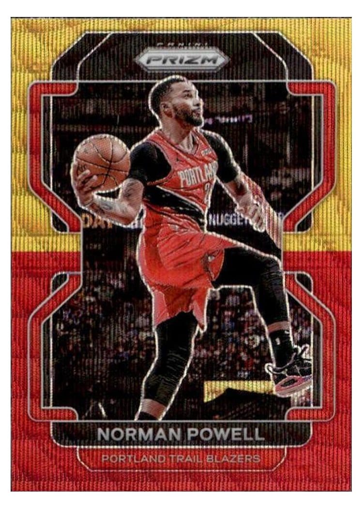 2021-22 Panini Prizm Base Set Norman Powell #119 card