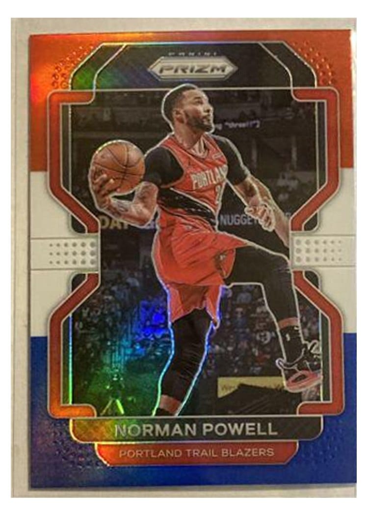 2021-22 Panini Prizm Base Set Norman Powell #119 card