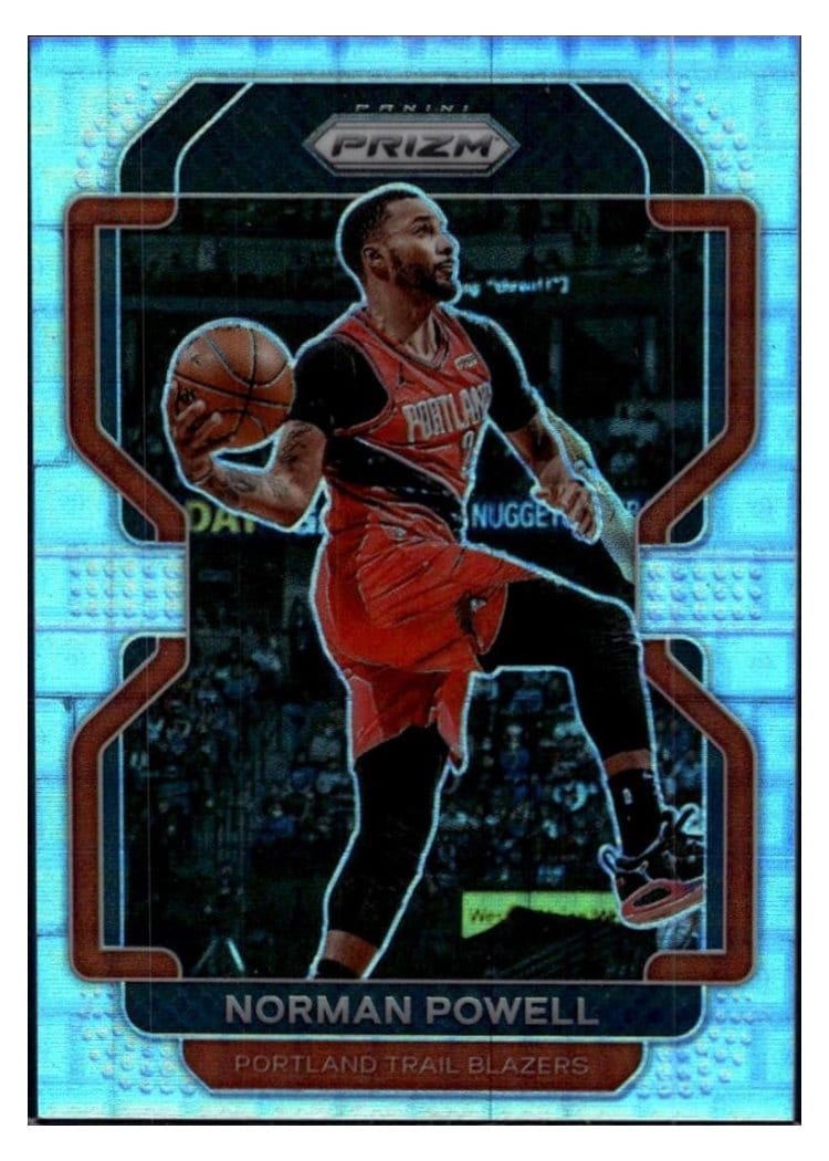 2021-22 Panini Prizm Base Set Norman Powell #119 card