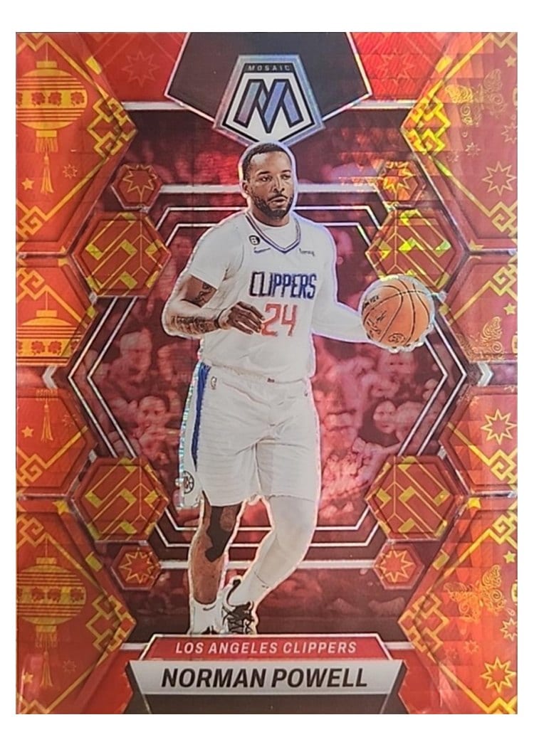 2022-23 Panini Mosaic Base Set Norman Powell #27 card