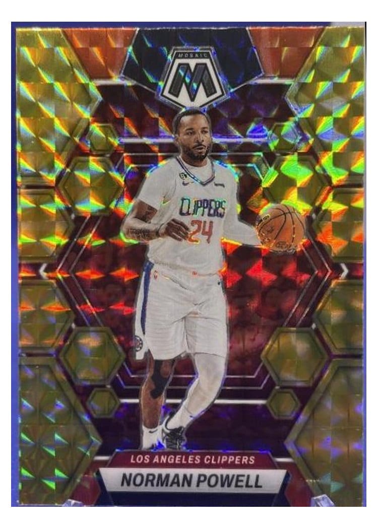 2022-23 Panini Mosaic Base Set Norman Powell #27 card