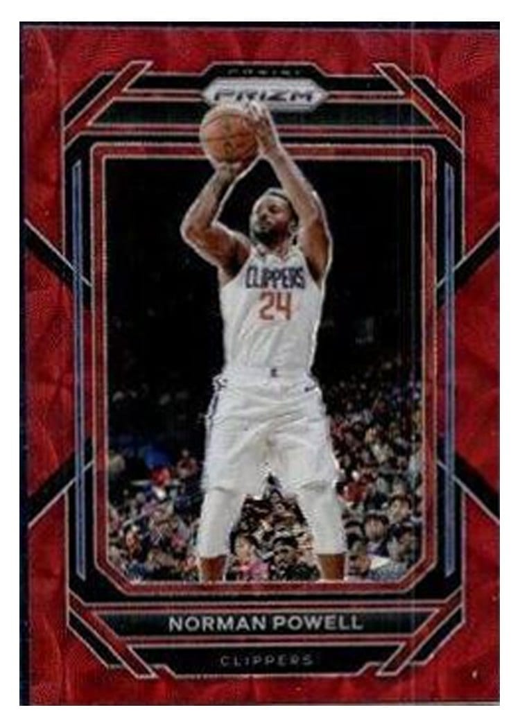 2022-23 Panini Prizm Base Set Norman Powell #132 card