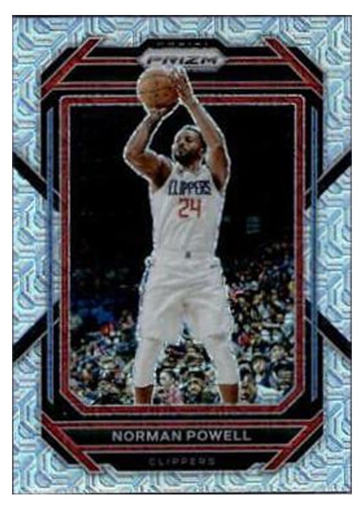 2022-23 Panini Prizm Base Set Norman Powell Mojo Prizm #132 card