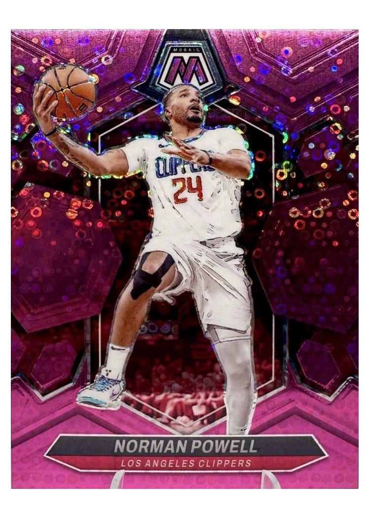 2023-24 Panini Mosaic Base Set Norman Powell #138 card