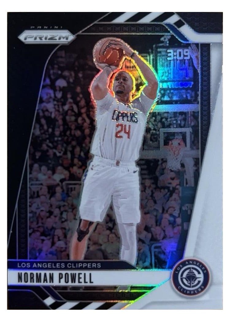 2024-25 Panini Prizm Base Set Norman Powell #203 card
