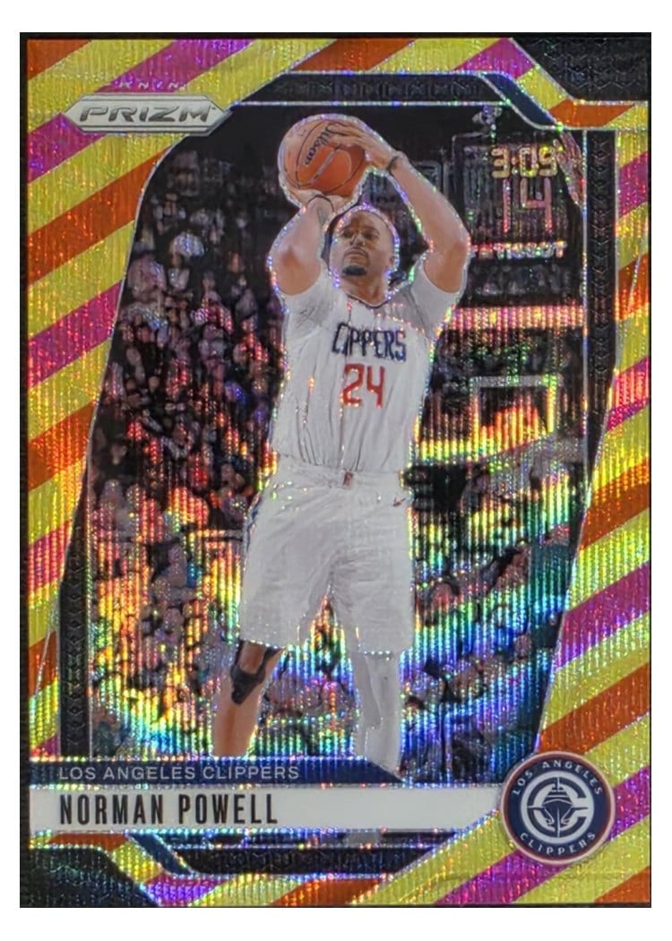 2024-25 Panini Prizm Base Set Norman Powell #203 card