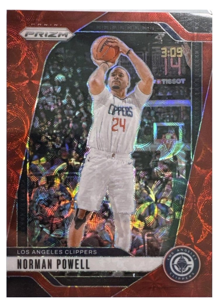 2024-25 Panini Prizm Base Set Norman Powell #203 card