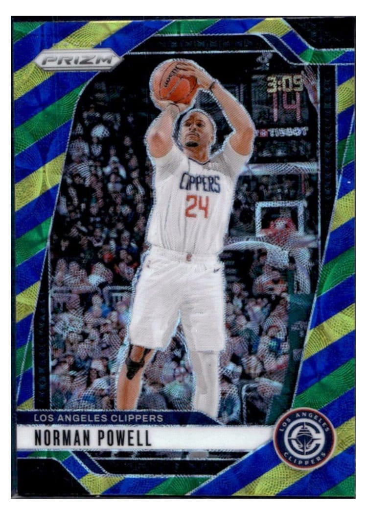 2024-25 Panini Prizm Base Set Norman Powell #203 card