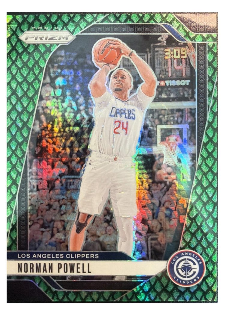 2024-25 Panini Prizm Base Set Norman Powell #203 card