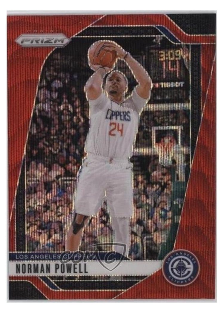 2024-25 Panini Prizm Base Set Norman Powell #203 card