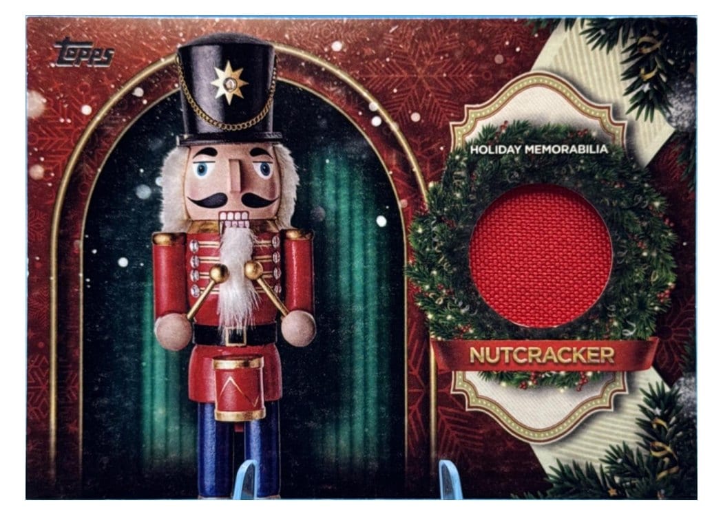 2025 Topps Holiday Holiday Faux Relics Nutcracker #HFR-N card