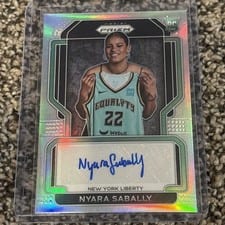 2022 Panini Prizm WNBA Signatures Nyara Sabally #SG-NSB card
