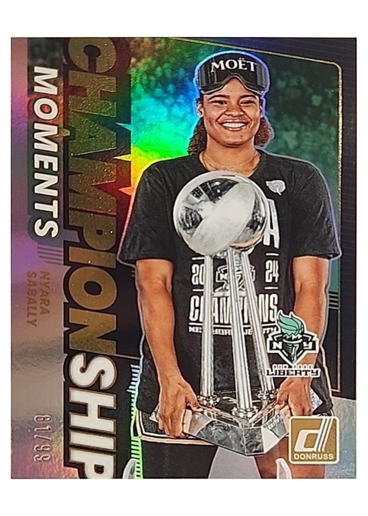 2025-26 Donruss WNBA Championship Moments Nyara Sabally #9 card