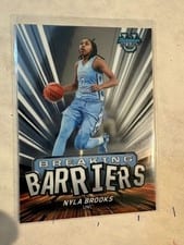 2025-26 Bowman University Best Breaking Barriers Nyla Brooks #BB-18 card