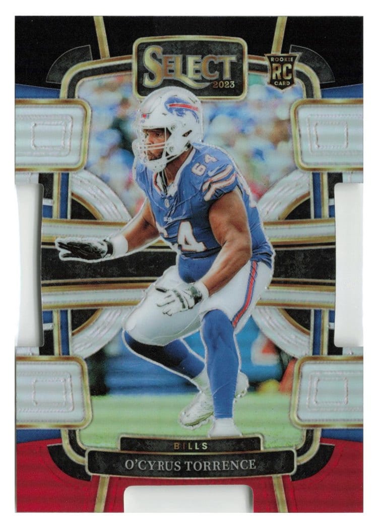 2023 Panini Select Base Set O'Cyrus Torrence Black Prizm #12 card