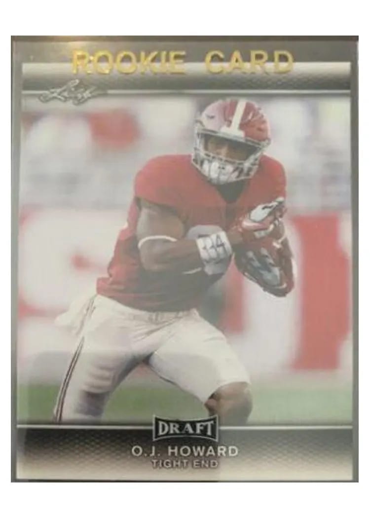 2017 Leaf Draft O.J. Howard #54 card