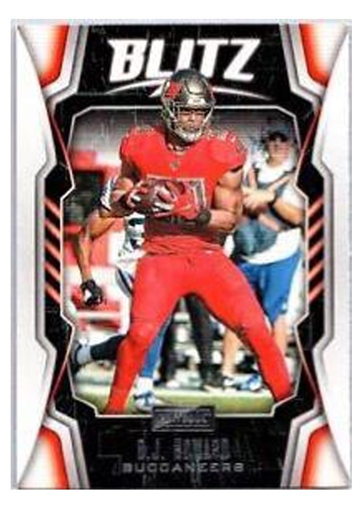 2020 Panini Playbook Blitz O.J. Howard #BLITZ-22 card