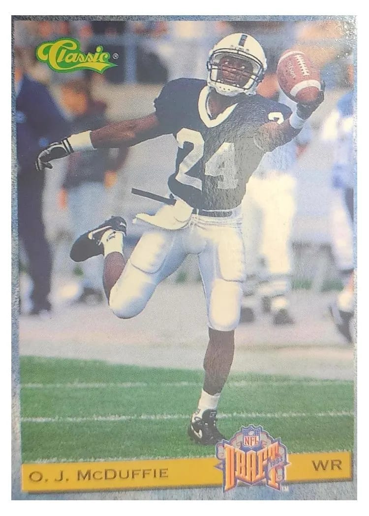 1993 Classic O.J. McDuffie #48 card