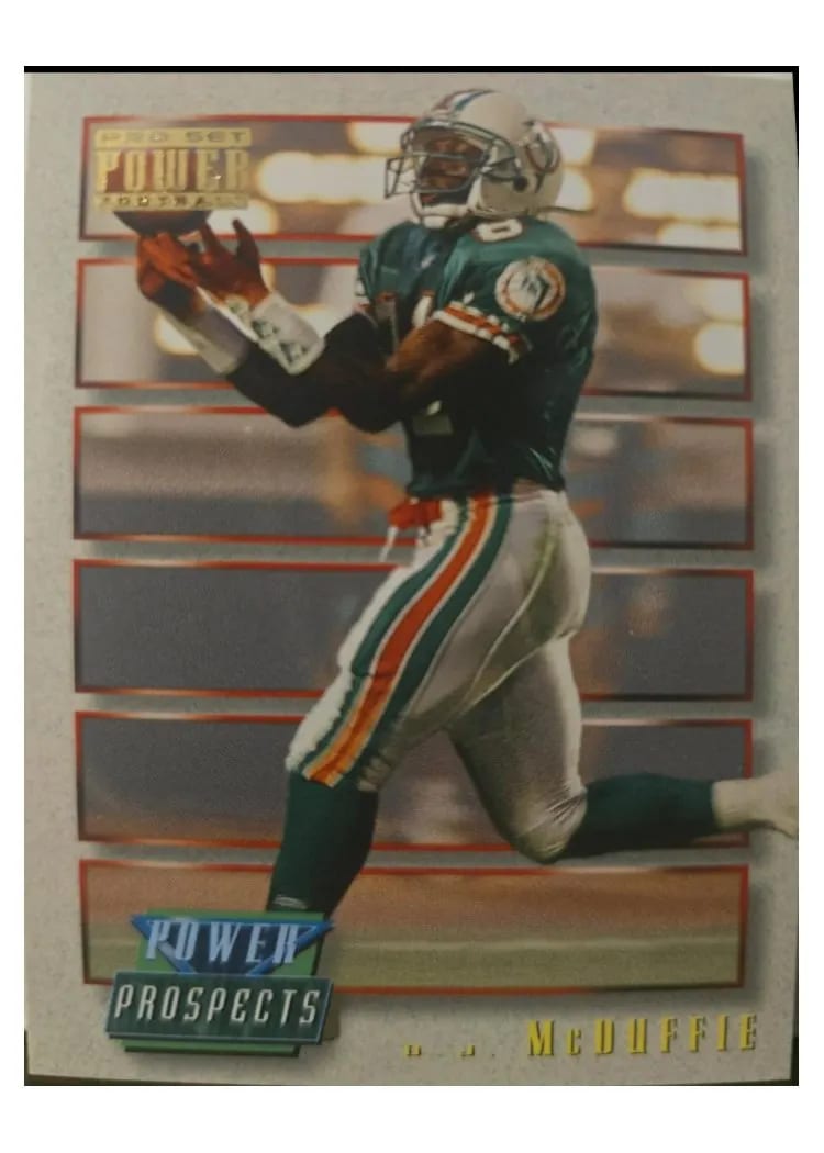 1993 Pro Set Power Update Prospects O.J. McDuffie Gold #PP21