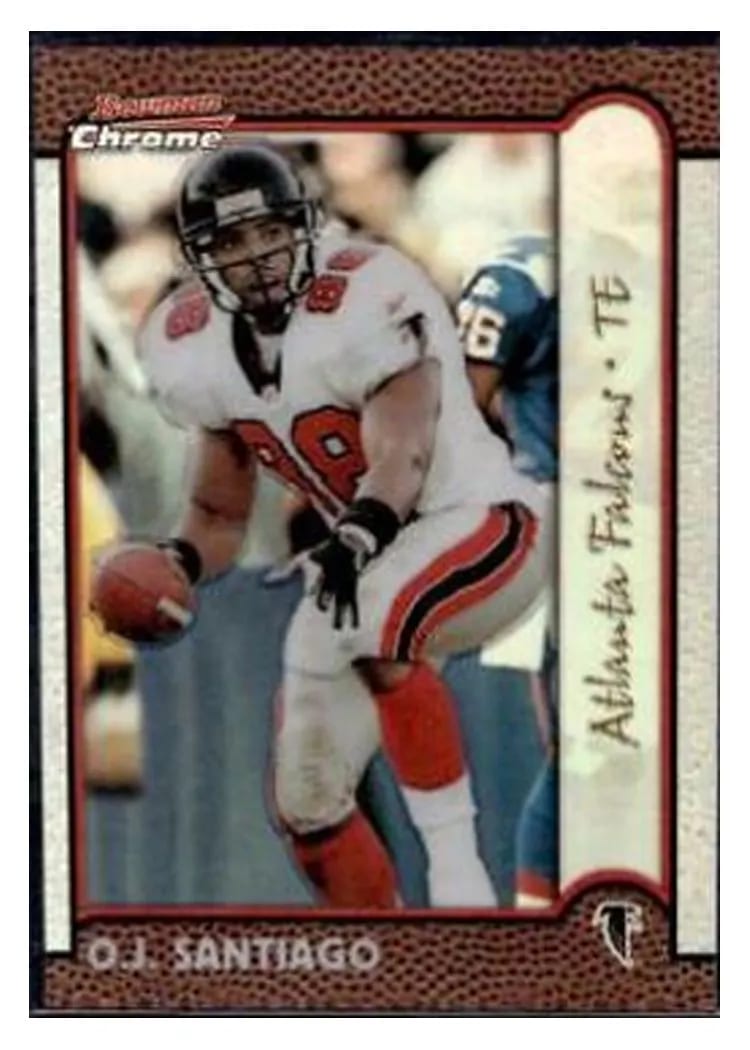 1999 Bowman Chrome O.J. Santiago #54 card