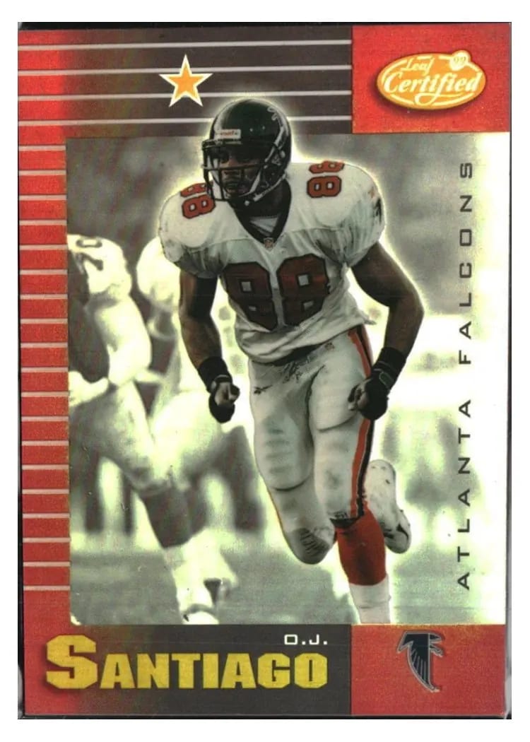 1999 Leaf Certified O.J. Santiago #7 card