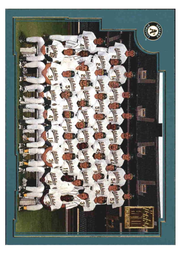 2001 Topps Base Set Oakland Athletics #772 card