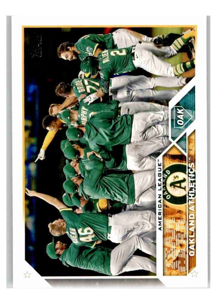 2023 Topps Base Set Oakland Athletics #577 card