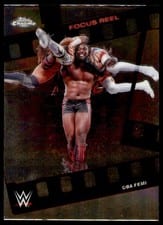 2026 Topps Chrome WWE Focus Reel Oba Femi #FR-15 card