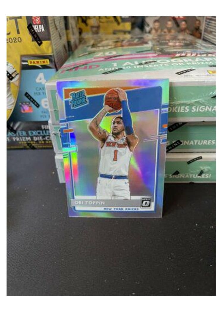 2020-21 Donruss Optic Base Set Obi Toppin #158 card