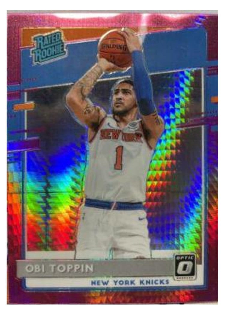 2020-21 Donruss Optic Base Set Obi Toppin #158 card