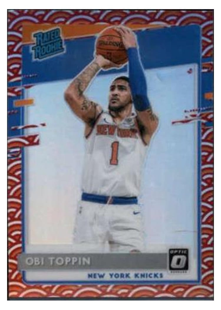 2020-21 Donruss Optic Base Set Obi Toppin #158 card