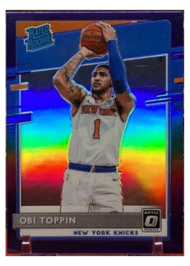 2020-21 Donruss Optic Base Set Obi Toppin #158 card