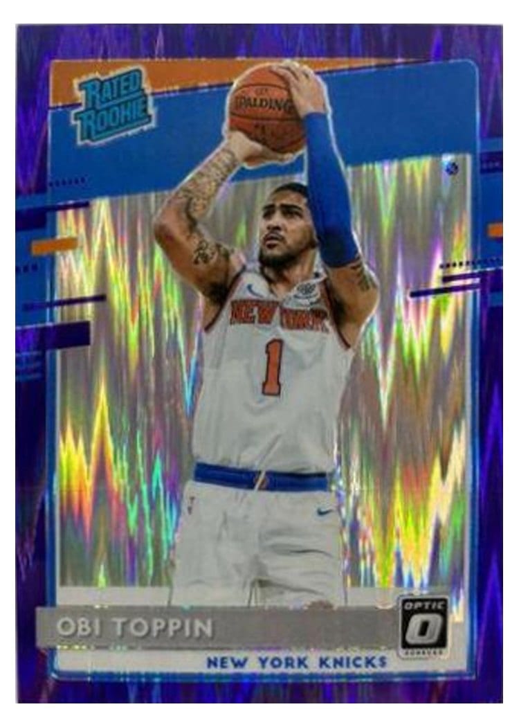 2020-21 Donruss Optic Base Set Obi Toppin #158 card