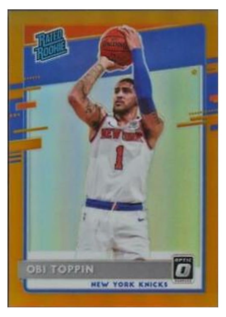 2020-21 Donruss Optic Base Set Obi Toppin #158 card