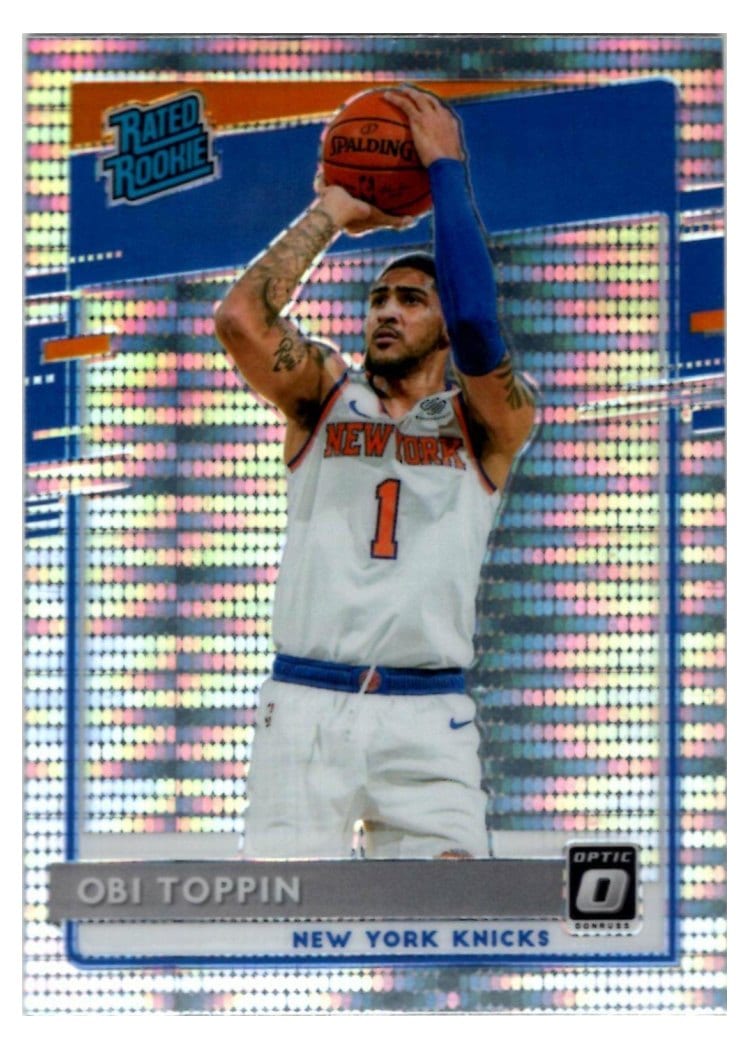 2020-21 Donruss Optic Base Set Obi Toppin #158 card
