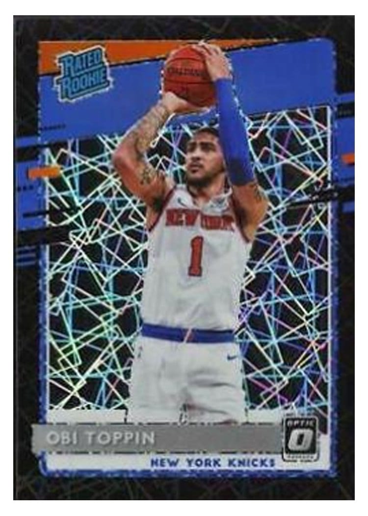 2020-21 Donruss Optic Base Set Obi Toppin #158 card