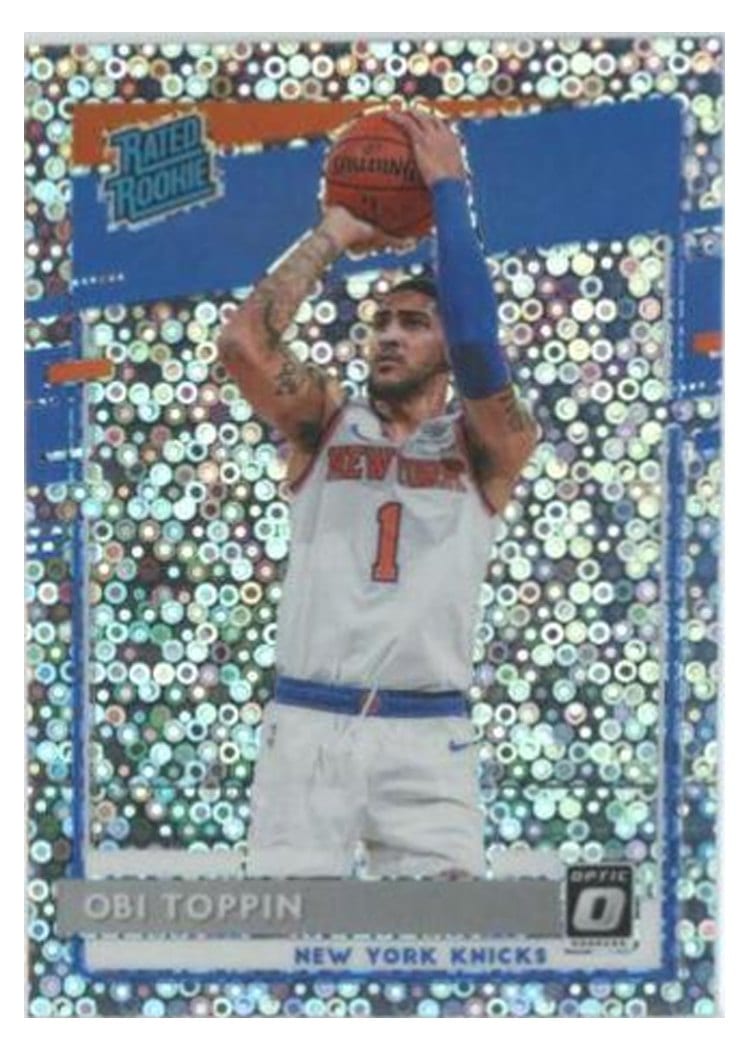 2020-21 Donruss Optic Base Set Obi Toppin #158 card
