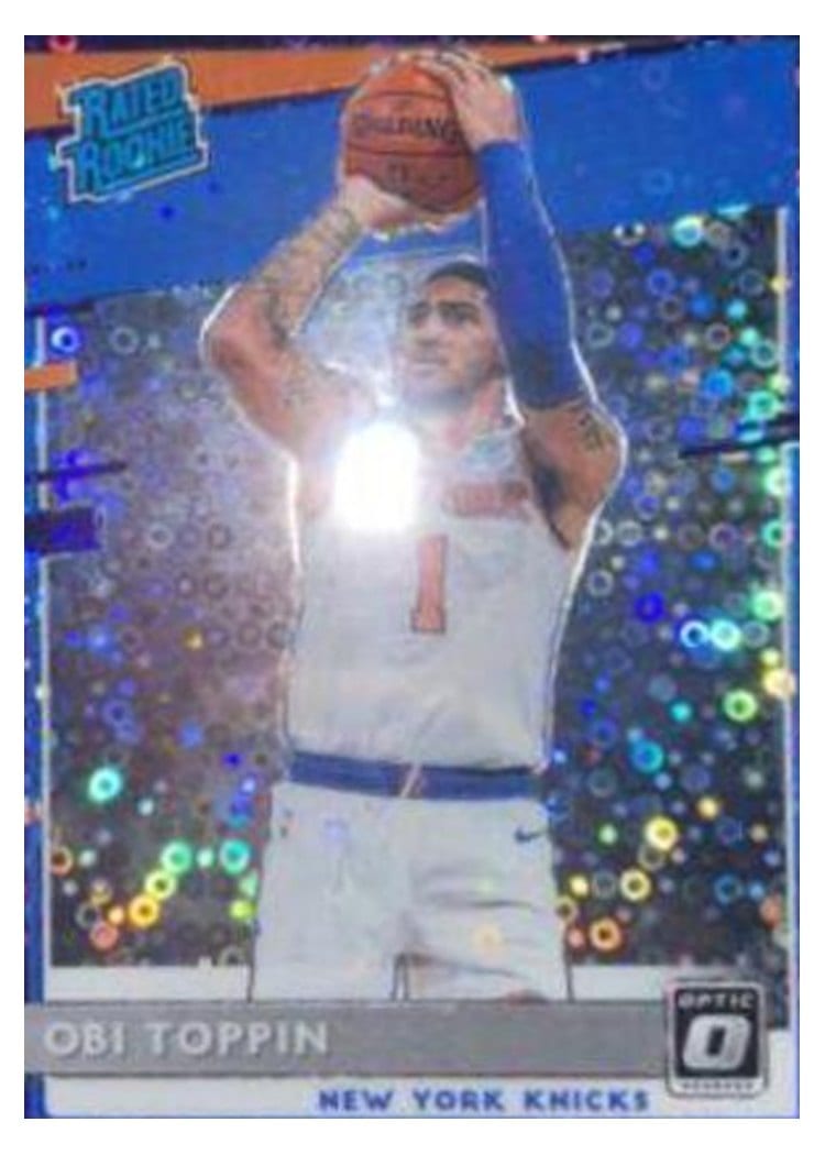 2020-21 Donruss Optic Base Set Obi Toppin #158 card