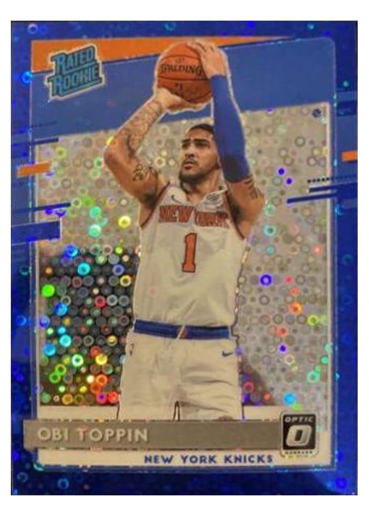 2020-21 Donruss Optic Base Set Obi Toppin #158 card