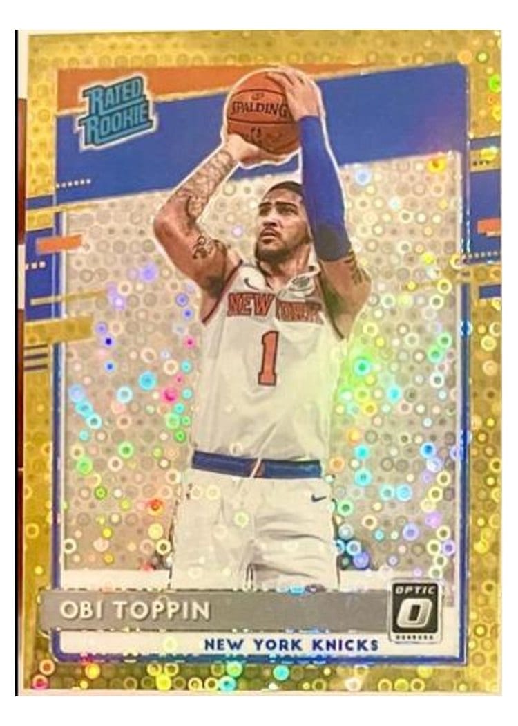 2020-21 Donruss Optic Base Set Obi Toppin #158 card