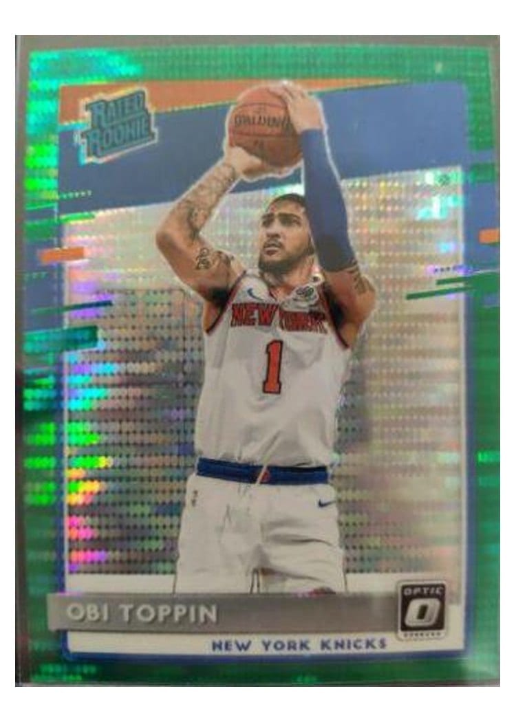 2020-21 Donruss Optic Base Set Obi Toppin #158 card
