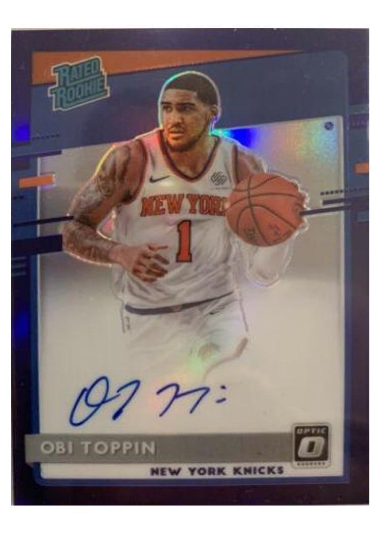 2020-21 Donruss Optic Base Set Obi Toppin #158 card