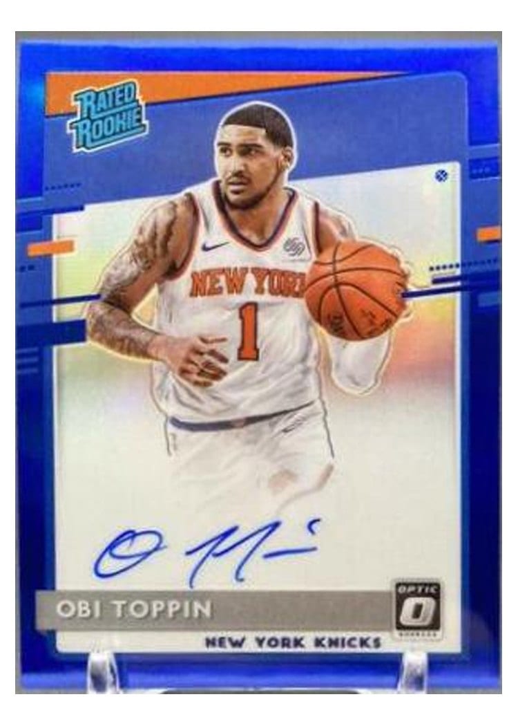 2020-21 Donruss Optic Base Set Obi Toppin #158 card