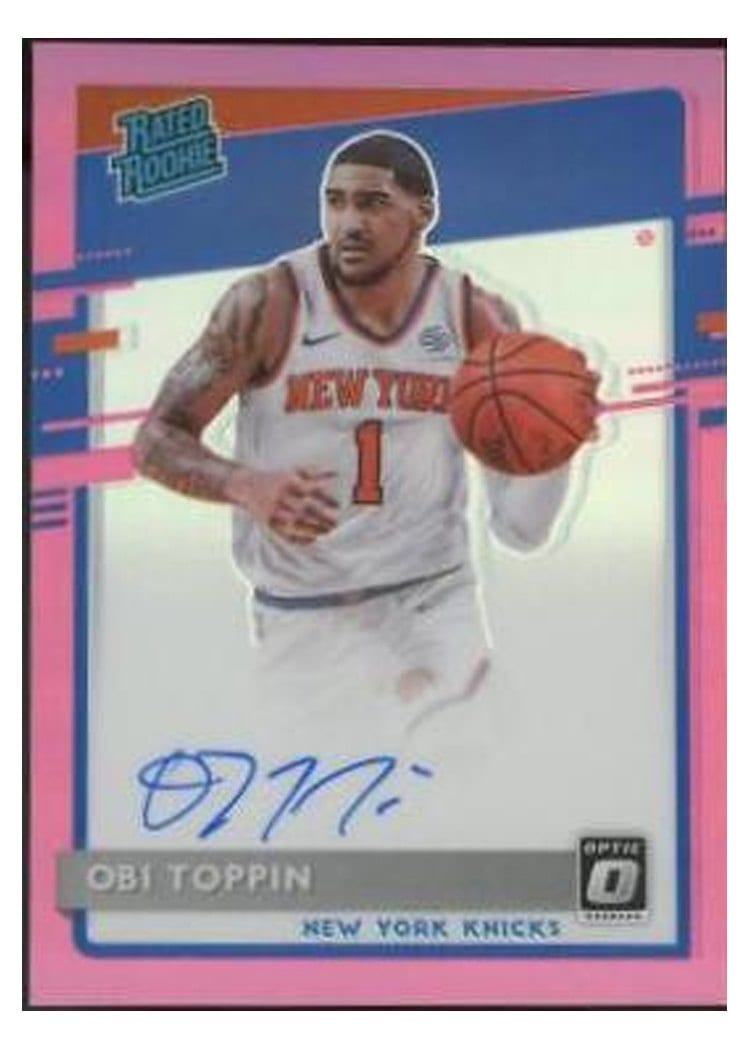 2020-21 Donruss Optic Base Set Obi Toppin #158 card